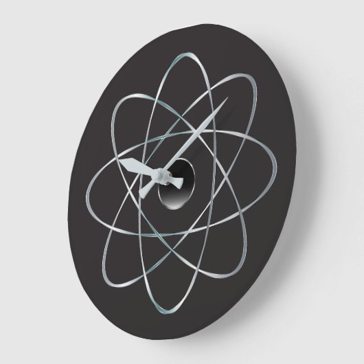 Mid-eeuwse moderne atoomkernmod grote klok (Hoek)