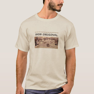 Mid-eeuwse moderne authentieke kunst T-shirt