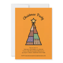 Mid-eeuwse moderne kerstboom kerstfeest