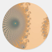 Mid Gold Spirol Stickers (Voorkant)