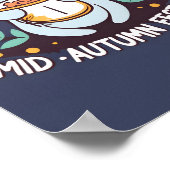 Mid Herfst Festival Konijn Poster (Hoek)