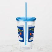 Mid Herfst Festival Maan Konijn Mooncake Osmanthus Acryl Drinkbeker (Rechts)