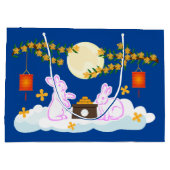 Mid Herfst Festival Maan Konijn Mooncake Osmanthus Groot Cadeauzakje (Achterkant)