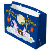 Mid Herfst Festival Maan Konijn Mooncake Osmanthus Groot Cadeauzakje (Achterkant Gekanteld)