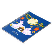 Mid Herfst Festival Maan Konijn Mooncake Osmanthus Notitieboek (Linkerzijde)