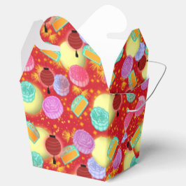 Mid herfst Maan Festival- Rood Bedankdoosjes