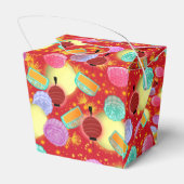 Mid herfst Maan Festival- Rood Bedankdoosjes (Achterkant)