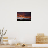 Mid Hudson Bridge Sunset Poster (Keuken)