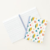 Mid Mod Atomic Mid-Century Moderne Vormen Retro Notitieboek (Binnen)