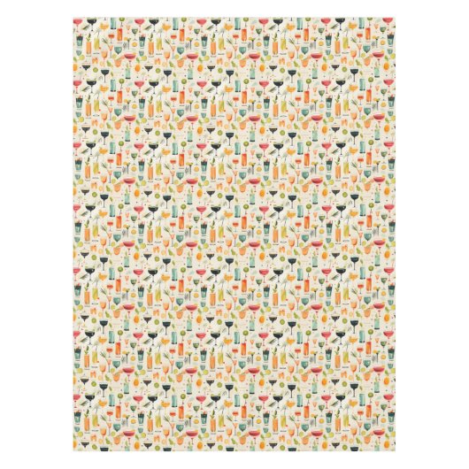 Mid Mod Cocktail Party Tafelkleed (Voorkant)