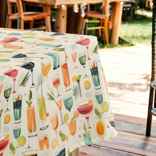 Mid Mod Cocktail Party Tafelkleed