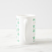 Mid Mod Garland Bone China Beker Porselein Kop (Achterkant)