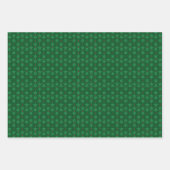 Mid Mod Garland Groen inpakpapier Vel (Voorkant)