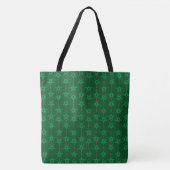 Mid Mod Garland Groene Canvas tas (Voorkant)