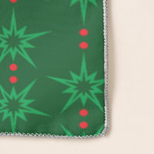 Mid Mod Garland Groene Chiffon Sjaal