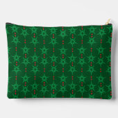 Mid Mod Garland Groene Grote Pouch Etui (Achterkant)