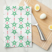 Mid Mod Garland keukenhanddoek (Quarter Fold)