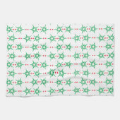 Mid Mod Garland keukenhanddoek (Horizontaal)