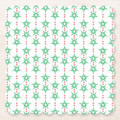 Mid Mod Garland Paper Onderzetters (Voorkant)