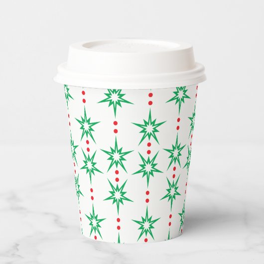 Mid Mod Garland papieren bekers (Links)