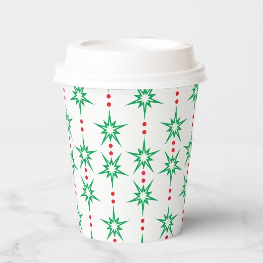 Mid Mod Garland papieren bekers (Voorkant)