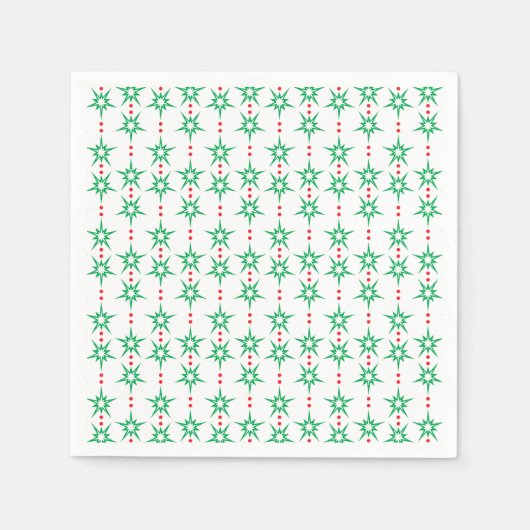 Mid Mod Garland papieren servetten (Voorkant)