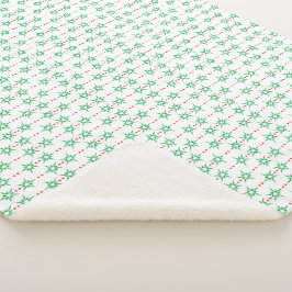 Mid Mod Garland Sherpa Deken (3 maten)