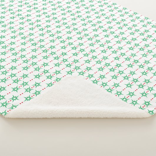 Mid Mod Garland Sherpa Deken (3 maten) (3/4)