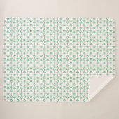 Mid Mod Garland Sherpa Deken (3 maten) (Voorkant (horizontaal))