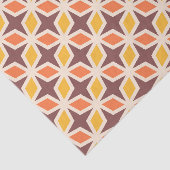 Mid Mod geometrisch sterpatroon Tissuepapier (Detail)