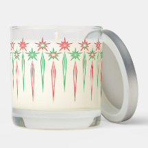 Mid Mod Icicles Candle