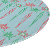 Mid Mod Icicles glas snijplank (Hoek)