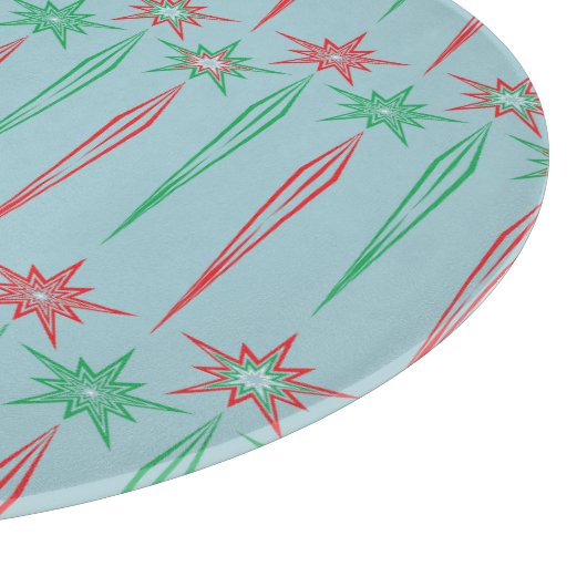 Mid Mod Icicles glas snijplank (Hoek)