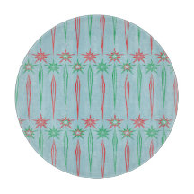 Mid Mod Icicles glas snijplank