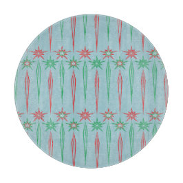 Mid Mod Icicles glas snijplank