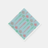 Mid Mod Icicles papieren servet (Hoek)