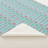 Mid Mod Icicles Sherpa Blanket (3 Grootte) Sherpa Deken (3/4)