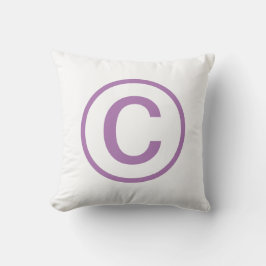 Mid-Mod Lavender Copyright Kussen