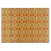 Mid Mod Lemon Slices en Oranje Juice Pattern Snijplank (Voorkant)