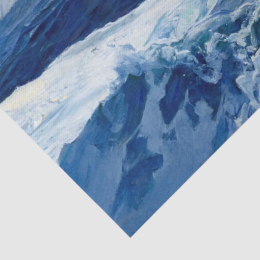 Mid Ocean by Frederick Judd Waugh Tissuepapier (Detail)