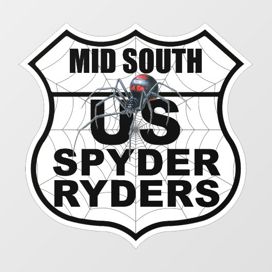 Mid South Hoofdstuk - Decal Hoofdstuk Logo (Vel)