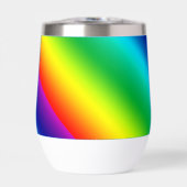 Mid Spectrum Regenboog Tie Kleuren Custom (Voorkant)