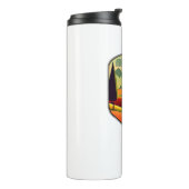 Mid State Trail Pennsylvania Kleuren Thermosbeker (Gedraaid links)