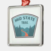 Mid State Trail Pennsylvania Metalen Ornament (Links)