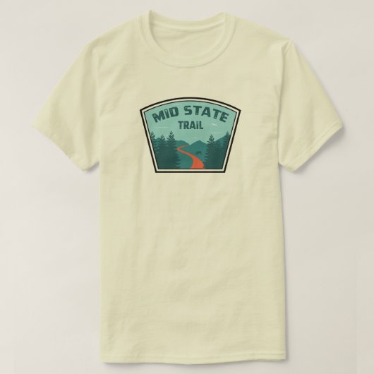 Mid State Trail Pennsylvania T-shirt (Design voorkant)
