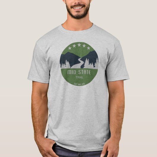 Mid State Trail Pennsylvania T-shirt (Voorkant)