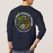 Mid State Trail (rood) T-shirt (Achterkant)