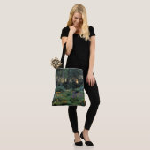 Mid Summer Gardens Tote Bag (Op model)