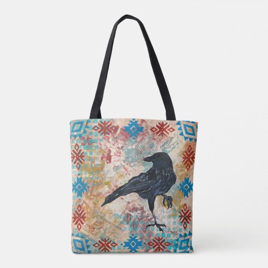 Mid West Raven Canvas tas (Achterkant)