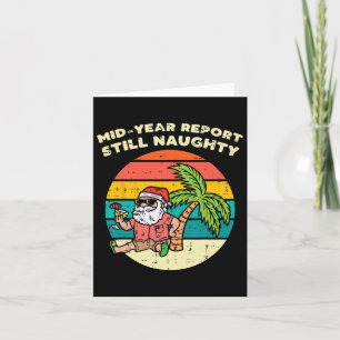Mid Year Rapport Nog Steeds Stoute Kerstman Strand Kaart